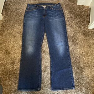 Lucky Brand Dungarees 2008 Dark Denim Bootcut Jeans Classic Fit Sz 30 Reg